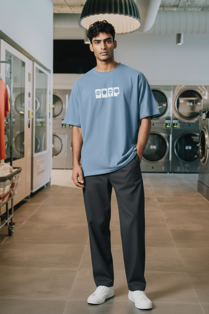 SOAP T-Shirt Blue