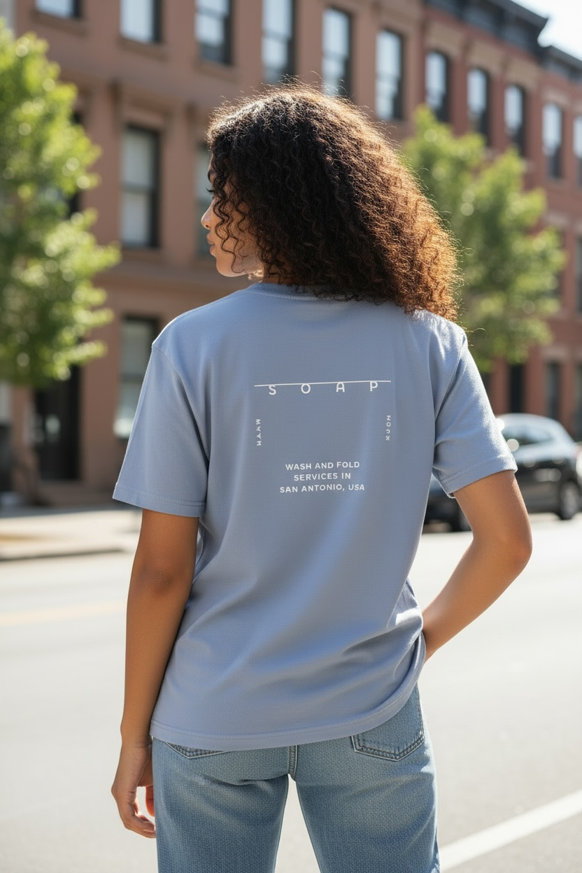SOAP T-Shirt Blue